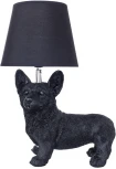 Интерьерная настольная лампа Arte Lamp Schedar A4008LT-1BK (220V, животные, собака)