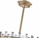 Подвесная люстра хрустальная на штанге Arte Milano Sorrento-5209 375209/6/350/490 GD (220V)