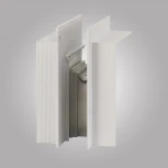 Коннектор угловой внешний для встраиваемого магнитного шинопровода AM Group MAGNET AM402 LL-20С90° ВНЕШНИЙ WH (48V)