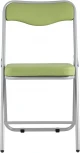 Складной стул Stool Group Джонни экокожа салатовый каркас металлик УТ000035367
