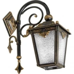 Настенный фонарь уличный Кузнечное дело Квадро 33-001-ЧЗ (220V, ковка, под старину, IP54)