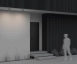 Уличный потолочный светильник Maytoni Zon IP O430CL-L15B4K (LED, 220V, круглые)