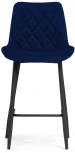 Барный стул Баодин велюр синий / черный 511148 Woodville