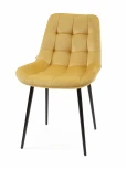 Стул MyFar Феникс горчичный велюр MF1034-1