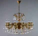 Подвесная люстра Ambiente Granada 2118/10 AB Honey Leaf