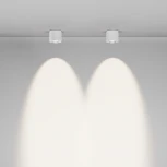 Потолочный светильник накладной Maytoni Lens C217CL-15W4K-W (LED, 220V, круглые, IP44)