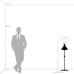 Торшер гибкий для чтения Lightstar Loft 765717 (220V)