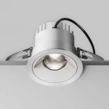 Встраиваемый светильник Maytoni Parete DL100-12W2.7-3-4K-RD-W (LED, 220V, круглые)