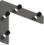 Комплект угловых соединителей трека Denkirs Smart Slott TR2019-AL, алюминий TR2019-AL