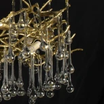 Подвесная люстра Loft It Bijout 10068/1000 GD (220V, на тросе, ветки)