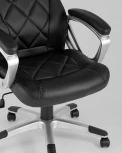 Кресло игровое TopChairs Continental черное УТ000004571