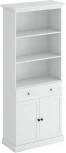 Стеллаж Caprio с ящиком и дверями ОГОГО (арт.434247), (ЛДСП/Белый)