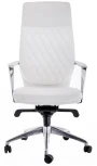 Компьютерное кресло Woodville Isida white / satin chrome 15427