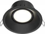 Встраиваемый светильник Dot GU10 1x50Вт Maytoni Technical DL028-2-01B (220V)