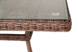 Стол плетеный из искусственного ротанга, цвет коричневый 4SIS Айриш YH-T4428G brown