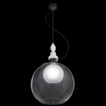 Подвесной светильник 33 Идеи PND182.01.17CH.003BL-M40WH (220V, на тросе, шар)