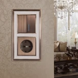 Набор клавиш для выключателя двухклавишного с подсветкой (бронзовый) Werkel W1129112 (a051067)