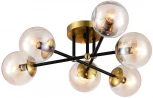 Потолочная люстра на штанге Памела CL144165 (220V, шарики)