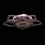 Потолочная LED люстра с ПДУ De City Мадлен 424016107 (регулировка яркости, 220V)