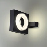 Уличный настенный светильник Odeon Light Vart 6654/5WL NATURE черный/металл IP54 LED 5W 4000K AC85-265V (220V)