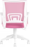 Кресло офисное TopChairs ST-BASIC-W розовый крестовина пластик белый УТ000035494