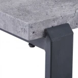 Стол Grey 120x80x77см, серая лава