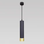 Подвесной светильник Eurosvet DLN106/DLN107 DLN107 GU10 черный/золото (220V, на проводе, круглые)