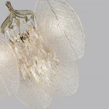 Бра Odeon Light Tears 5049/3W золото/прозрачный/металл/хрусталь/стекло E14 3*40W (220V, подвески, лепестки)