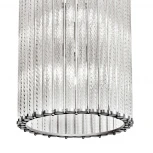 Подвесная люстра iLamp Manhattan MD0266-6 Silver (220V, на цепи, круглые)