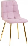 Стул обеденный ALEX (золотые ножки, сиреневая ткань (UF860-04B))