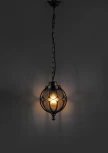 Уличный светильник подвесной Feron Сфера 11370 (220V, на цепи, шар, IP44)
