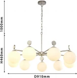 Подвесная люстра Favourite Absolute 2929-9P