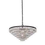 Подвесная люстра ярусная Vitaluce V5290-1/6+3+1 (220V, на цепи, круглые)