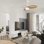 Люстра потолочная-вентилятор с ПДУ Mantra Infinity Fan 8702