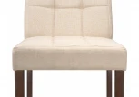 Обеденный стул Woodville Madina dark walnut / fabric cream 11029