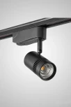 Однофазный трековый светильник светодиодный AM Group TRACK AM230-7W BK 3000K