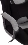 Кресло DRIVER (22) флок/ткань, черный/серый, 35/TW-12 Tetchair 19290