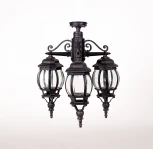 Потолочный светильник уличный Oasis Light AMERICA S 83470SA/3 Bl (220V, фонарь, IP44)