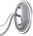 Бра Lumion Incanto 8034/1W металл/стекло, хром/прозрачный E14 1*40W 220V (подсвечник, свеча)