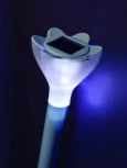 Грунтовый светильник на солнечной батарее Uniel USL-C-418/PT305 Blue crocus (LED, цветы, IP44)