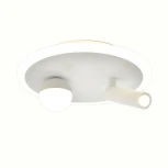 Настенно-потолочный светодиодный светильник Escada 20022LED 20022SMA/01LED SWH 22Вт, металл/акрил, белый (220V, шар, круглые)