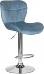 Стул барный BARNY (пудрово-голубой велюр (MJ9-74))