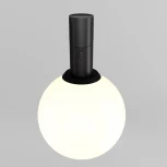 Трековый светильник 5W 48V Maytoni Luna TR208-1-5W3K-B (LED, шар)
