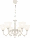 Подвесная люстра Arte Milano AM343837 347837/6 WT+SL (220V, на цепи)