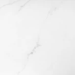 Придиванный столик Loft 50x30см, белый мрамор с белыми ножками Bradex Home RF 0359