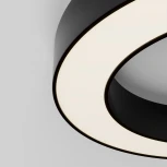 Потолочный светильник круглый светодиодный Maytoni Lua C093CL-36W3K-B (220V, круглые)