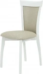 Стул Аврора Тулон 2, спинка мягкая, Эмаль белая/Атина