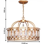 Подвесная люстра Favourite Royalty 2021-8P