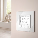 Рамка на 1 пост Favorit (белый,стекло) Werkel W0011101 (a051192)