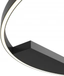 Потолочный светильник круглый Maytoni Rim MOD058CL-L65BK (LED, 220V, кольцо)